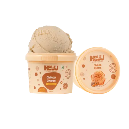 Chikoo Charm Ice Cream